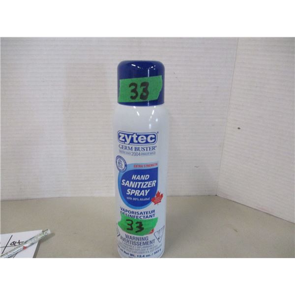 SHELF PULLS (AS IS):  HAND SANITIZER SPRAY (350 G) - PER CAN