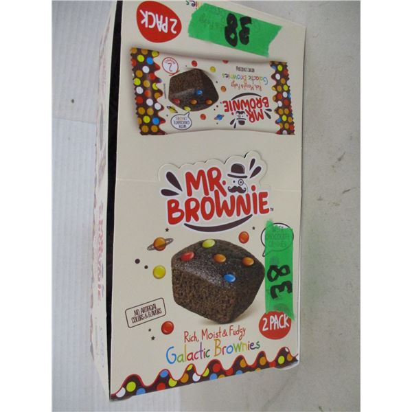 SHELF PULLS (AS IS):  MR. BROWNIE 2 PACK BROWNIES - BOX
