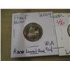 Image 1 : 2004 LEWIS & CLARK NICKEL (2 COIN COMPARISON SET - 1 PROOF & 1 UNCIRCULATED)