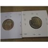 Image 7 : 2004 LEWIS & CLARK NICKEL (2 COIN COMPARISON SET - 1 PROOF & 1 UNCIRCULATED)