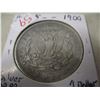 Image 2 : 1900 MORGAN SILVER DOLLAR (UNTESTED - 0.90 AG)