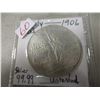 Image 2 : 1906 LIBERTY SILVER DOLLAR (UNTESTED - 0.90 AG)