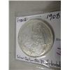 Image 1 : 1908 FRANCE SILVER DOLLAR (UNTESTED - 0.90 AG)