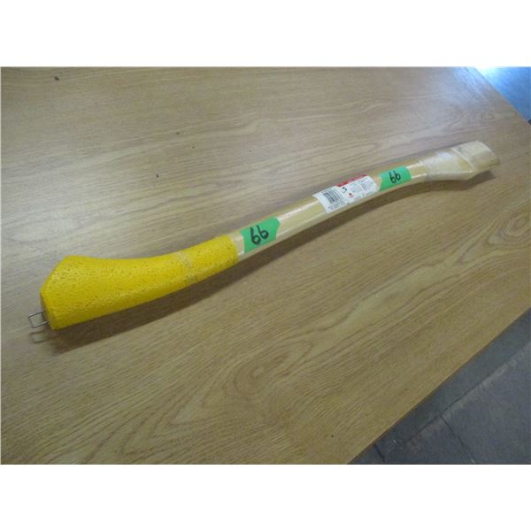 ESTATE/NEW:  28" AXE HANDLE C/W SAFETY GRIP