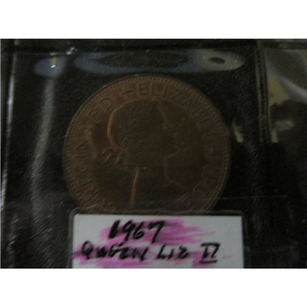 SET OF VICTORIAN, KEVII, KG & QEII LARGE PENNY SET