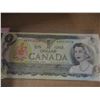 Image 1 : 1973 UNCIRCULATED LAST OF CANADA MULTI COLORED DOLLAR BILLS