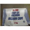 Image 1 : SHELF PULLS (AS IS):  READY CUT MACARONI (2KG) - PACKAGE