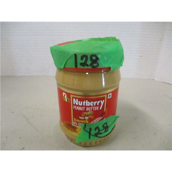 SHELF PULLS (AS IS):  NUTBERRY PEANUT BUTTER (454G) - JAR