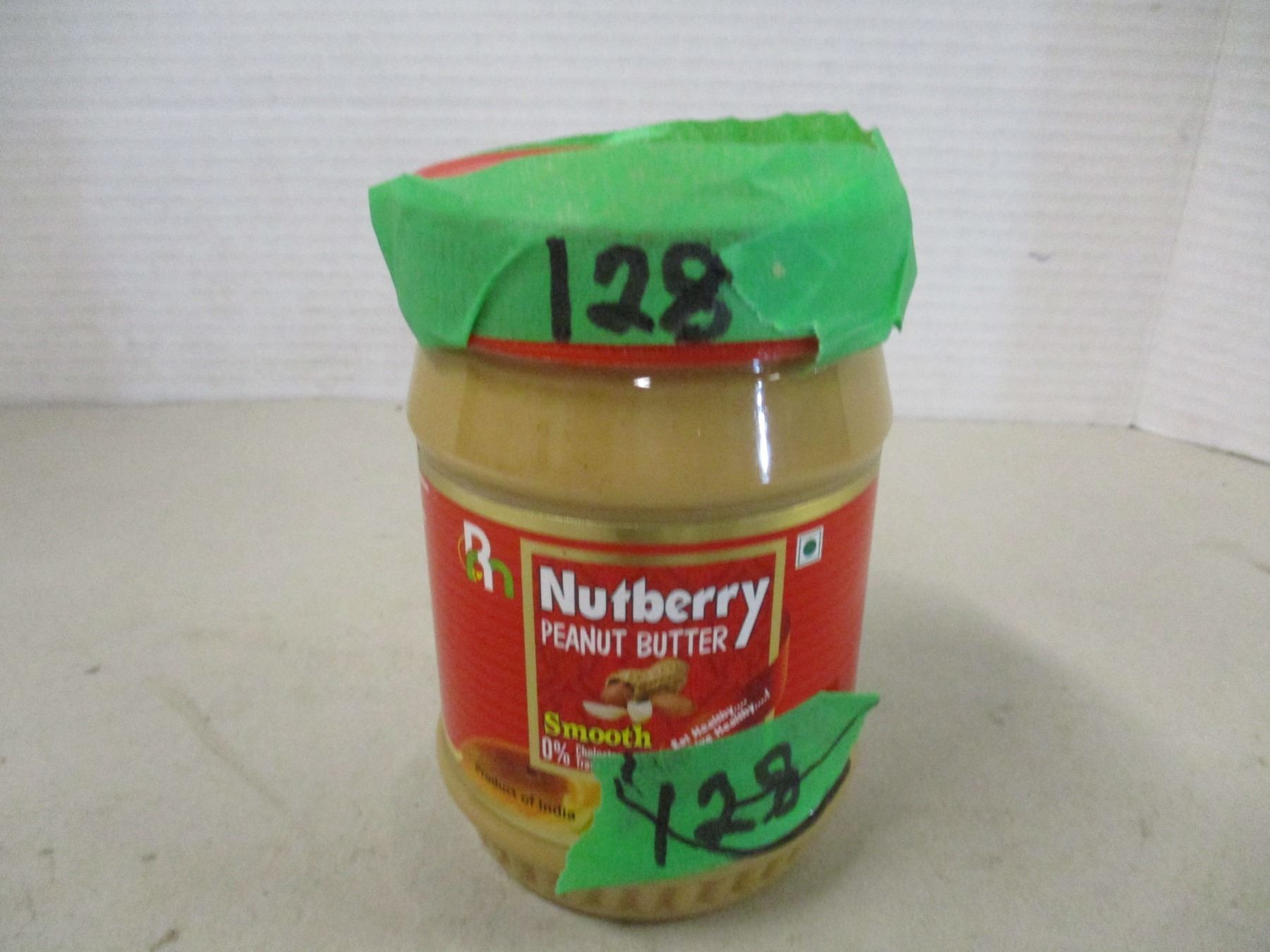 Nutber SHELF PULLS (AS IS): NUTBERRY PEANUT BUTTER (454G) - JAR