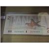 Image 1 : 1986 CRISP UNCIRCULATED BIRD SERIES LAST OF CANADA $2 BILLS