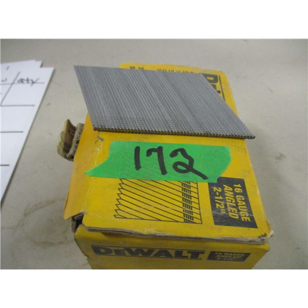 16 GAUGE 2 1/2" FINISHING NAILS