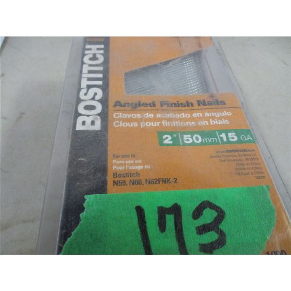 BOX C/W 2" 50 MM 15 GAUGE ANGLED FINISHING NAILS