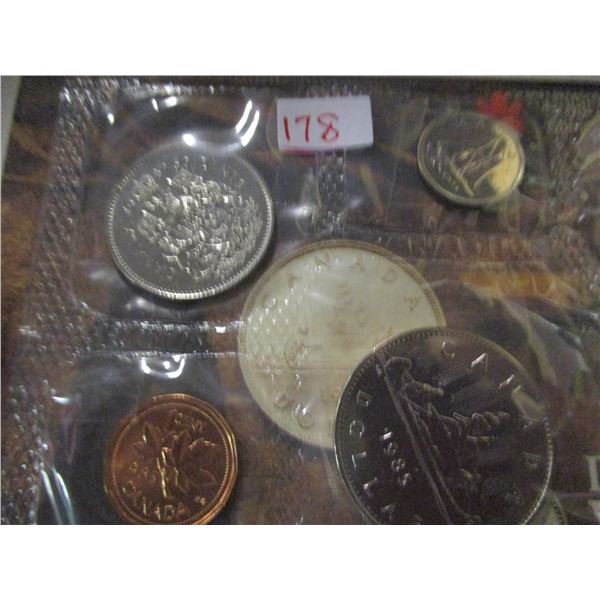 1985 PROOF CANADA MINT SEALED COIN SET