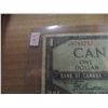 Image 2 : 1954 DEVILS FACE POKER HAND SERIAL NUMBER CANADA $1 BILL