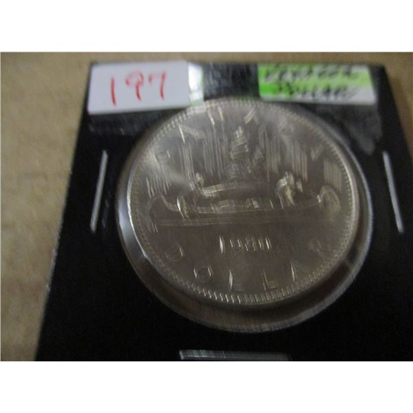 1980 VOYAGER UNCIRCULATED CANADA DOLLAR