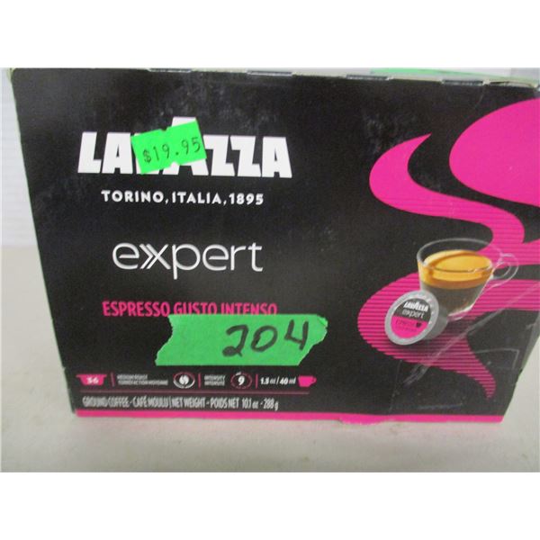 SHELF PULLS (AS IS):  LAVAZZA ESPRESSO GUSTO INTENSO (288G) - BOX