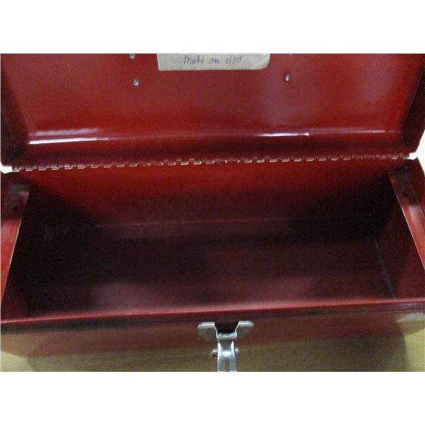 SMALL RED TOOLBOX