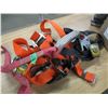 Image 1 : BOX C/W NON-CERTIFIED SLINGS & HARNESS (AS IS)