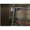 Image 2 : 1954 DEVILS FACE SCARCE CANADA $2 BILL