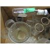 Image 1 : BOX C/W ASSORTED GLASSWARE (SOME CRYSTAL)