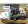 Image 1 : BOX C/W PURSES, SPEAKERS, ETC