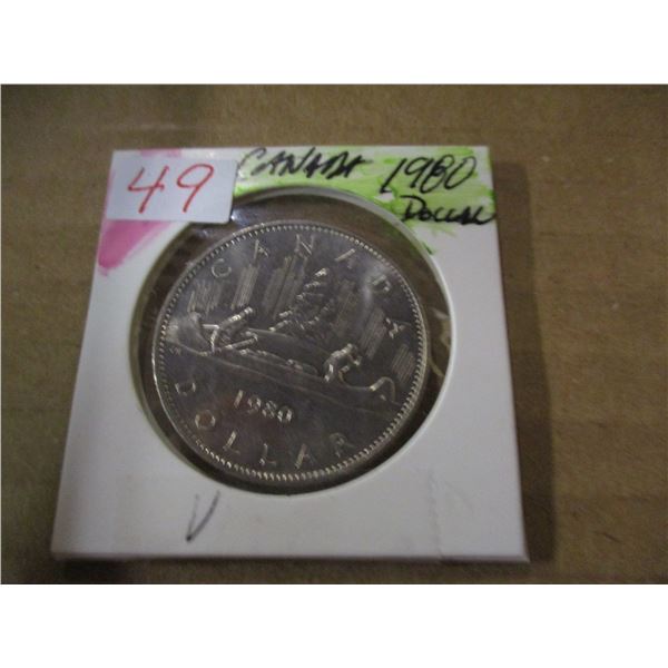 1980 CANADA VOYAGER DOLLAR