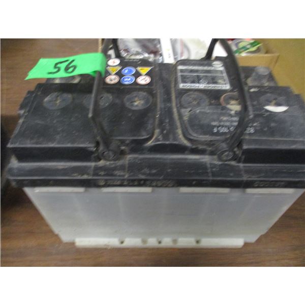 12 VOLT BATTERY (SPARKED WHEN SHORTED)