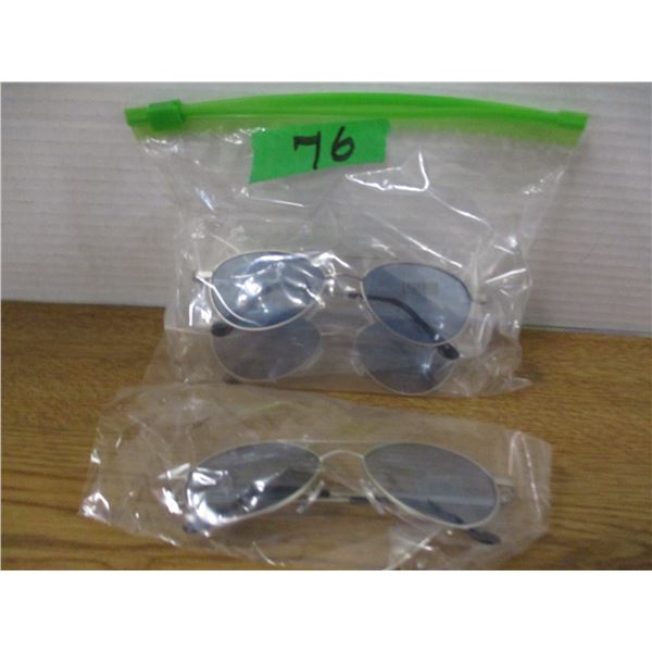 NEW:  BAG C/W 3 PAIR OF SUNGLASSES