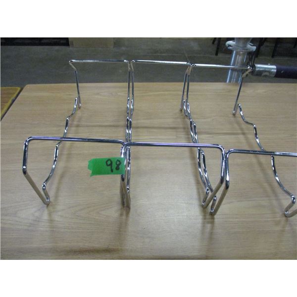 3 WINE BOTTLE HOLDERS