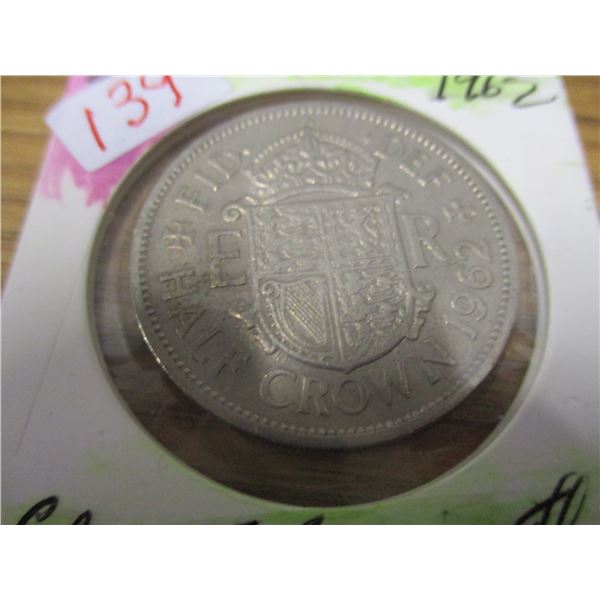 1962 CROWN SIZE DOLLAR