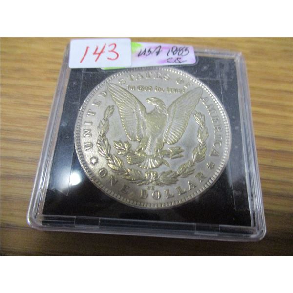 1883 CARSON CITY USA SILVER DOLLAR (NOT TESTED - AS IS - SILVER CONTENT NOT VERIFIED)