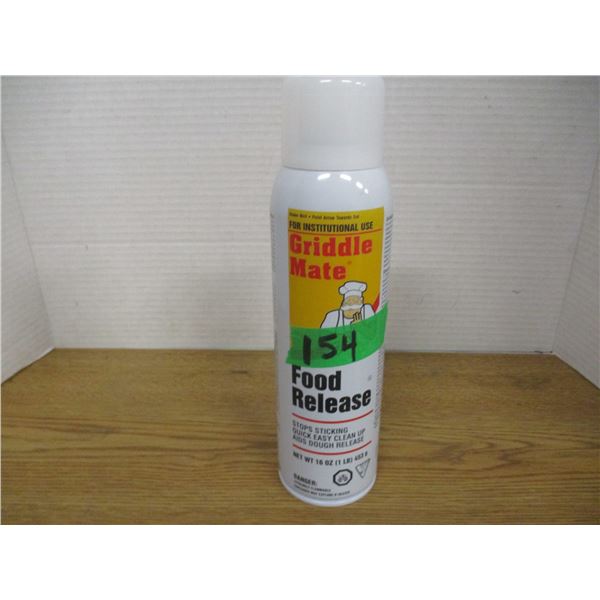 SHELF PULLS (AS IS):  GRIDDLE MATE COOKING SPRAY (453G) - CAN