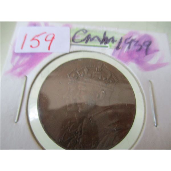 1939 CANADA KING GEORGE VI LARGE PENNY
