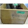 Image 2 : WOODEN BOX C/W ASSORTMENT OF OLD BOTTLES