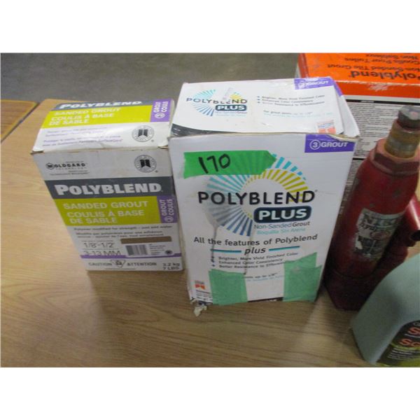 BOX C/W GROUT & HYDRAULIC JACK