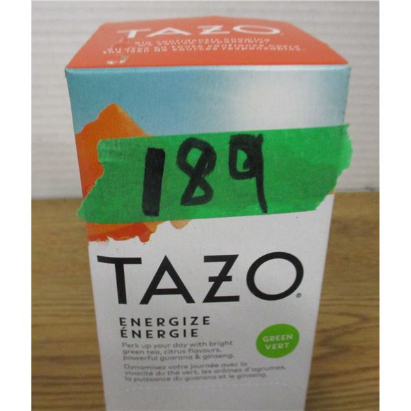 SHELF PULLS (AS IS):  TAZO GREEN TEA (20 BAGS)