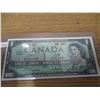 Image 1 : 1967 CRISP UNCIRCULATED CANADA NO SERIAL NUMBER CONFEDERATION $1 BILL