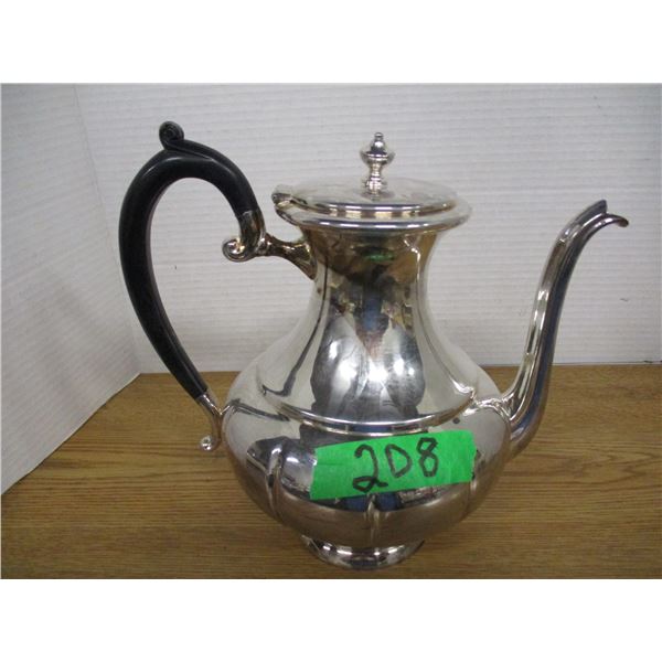 ESTATE:  SILVER COLOR TEAPOT (MADE IN CANADA)