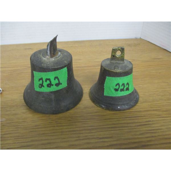 ESTATE:  2 BRASS BELLS