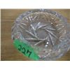 Image 1 : ESTATE:  PINWHEEL CRYSTAL ASHTRAY