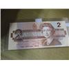 Image 3 : 1986 BIRD SERIES CANADA $2 BILL