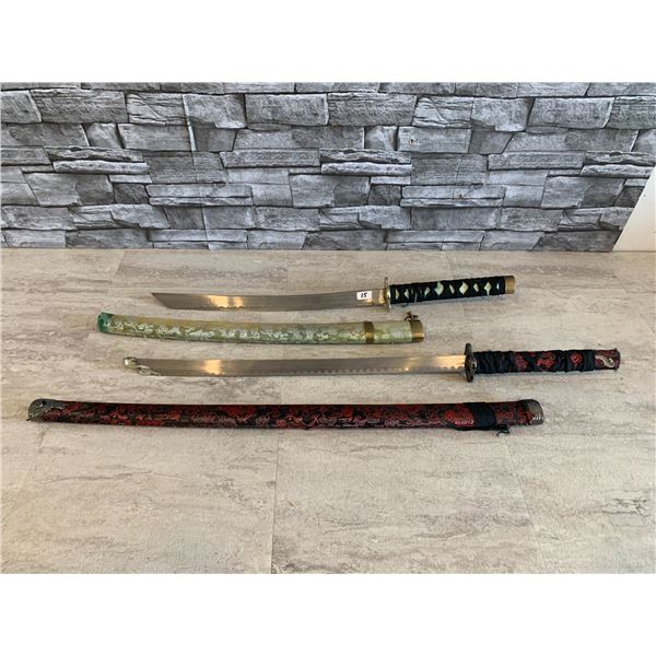 Lot of 2 Samuri Swords