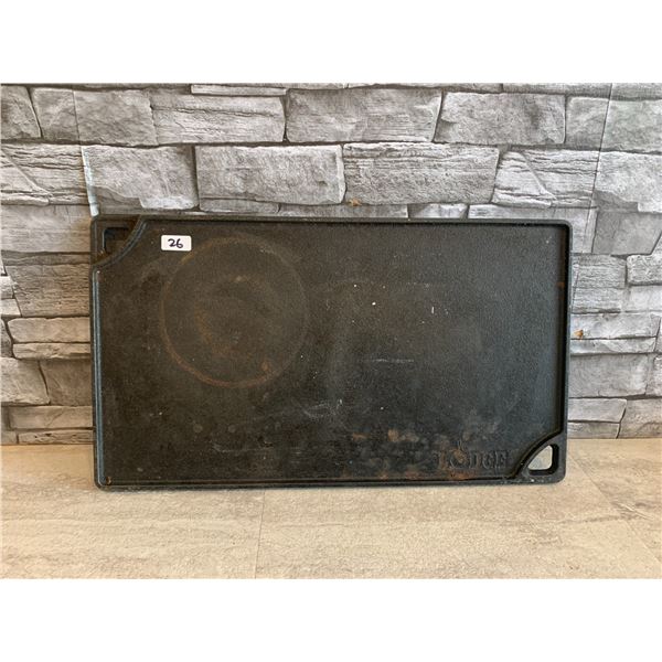 Lodge USA - Cast Iron Flat Plate Grill