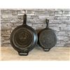 Image 1 : Lot of 2 Lodge Cast Iron Pans