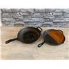 Image 4 : Lot of 2 Lodge Cast Iron Pans