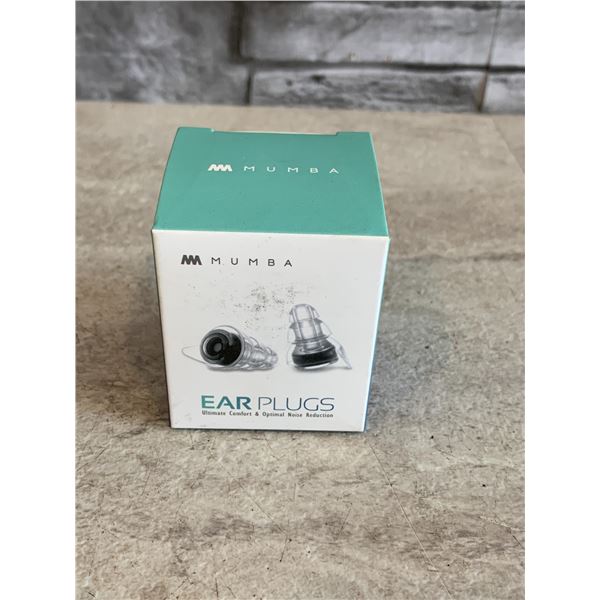 Mumba Ear Plugs 2 Pack Black
