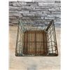 Image 3 : Antique Metal Milk Crate