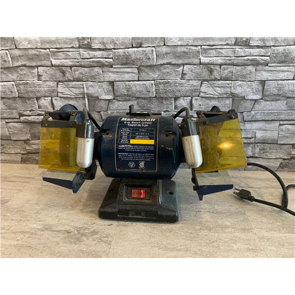 Mastercraft 6 Inch Bench Grinder 3450 RPM