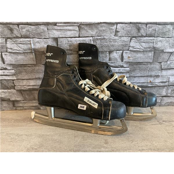 Vintage Bauer Hockey Skates Size 9 1/2