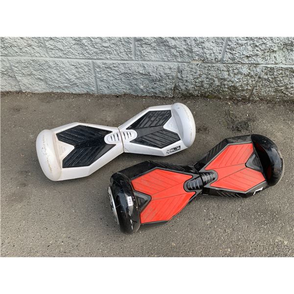 Lot of 2 Hoverboards - Untested As-Is